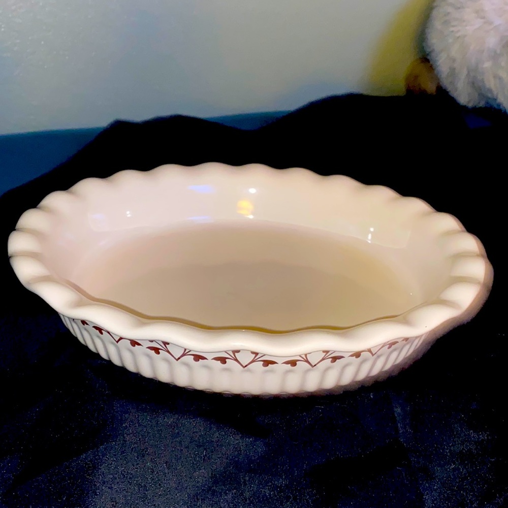 Paula Deen Ceramic Bakeware Fall Harvest Pie Plate